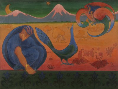 Le Paysage nabique, 1890 - Paul Elie Ranson