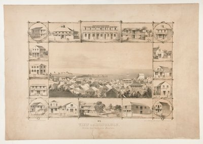Vue de Honolulu, depuis l