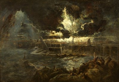La Destruction de Pompéi, c.1835 - Paul Falconer Poole