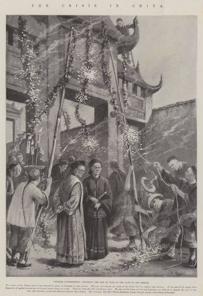 La crise en Chine - Paul Frenzeny
