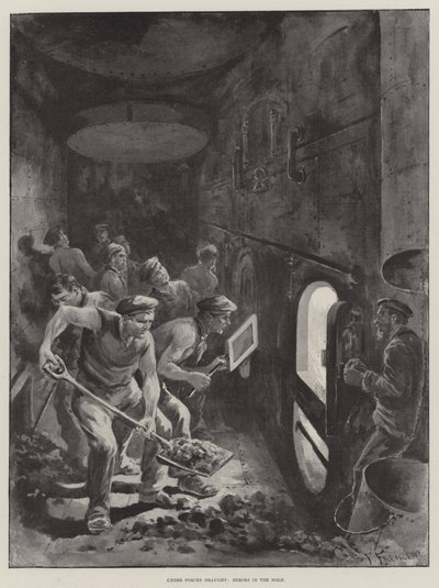 Sous tirage forcé, Héros dans la cale - Paul Frenzeny
