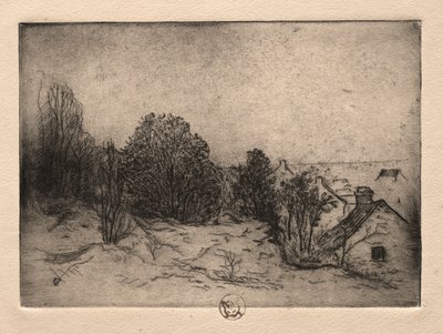 Six eaux-fortes : Vesnots, Auvers-sur-Oise - Paul Gachet