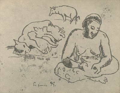 À la maison, 1936 - Paul Gauguin
