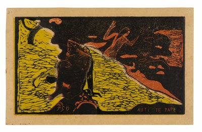 Auti te pape (Femmes à la rivière), de la suite Noa Noa - Paul Gauguin