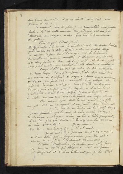 Avant et après - Description du séjour de Gauguin chez Vincent van Gogh à Arles (P. 14) - Paul Gauguin