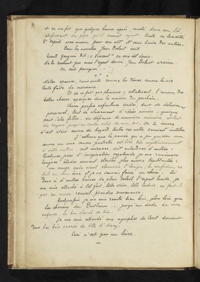 Avant et après - Description du séjour de Gauguin avec Vincent van Gogh à Arles (P. 16) - Paul Gauguin