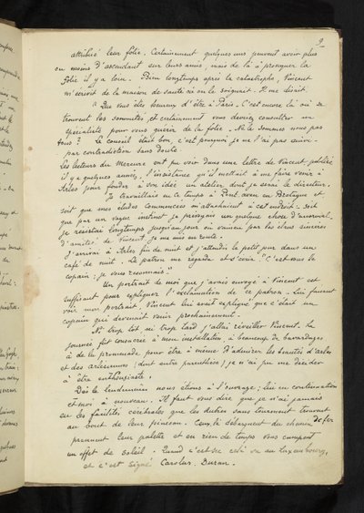 Avant et après - Description du séjour de Gauguin chez Vincent van Gogh à Arles (P. 9) - Paul Gauguin