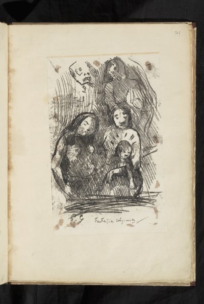 Avant et après - Fragment de la Nativité - Paul Gauguin