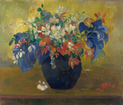 Fleurs dans un vase - Paul Gauguin