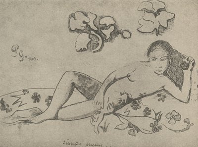 Figure décorative, 1936 - Paul Gauguin