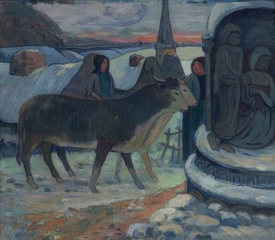 La Sainte Nuit (La Bénédiction des Bœufs) - Paul Gauguin