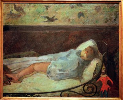La petite rêveuse - Paul Gauguin