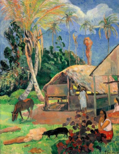 Les cochons noirs - Paul Gauguin