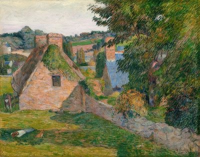 Champ près de Derout-Lollichon - Paul Gauguin