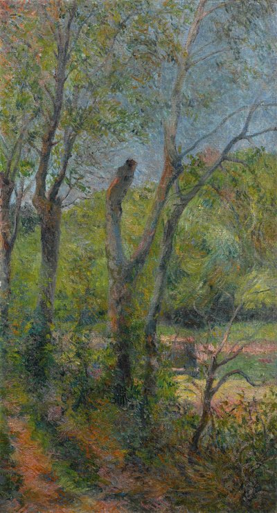 Français :  Les Saules Willows - Paul Gauguin