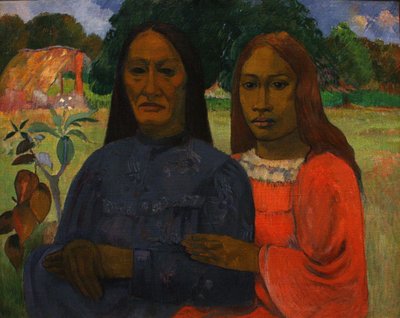 Français :  Mère et fille Mother and daughter - Paul Gauguin