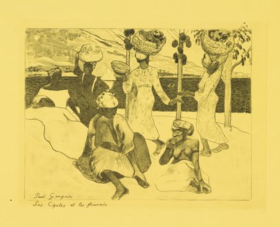 Heuschrecken und Ameisen: Ein Souvenir aus Martinique - Paul Gauguin