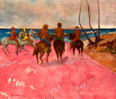 Cavaliers sur le rivage, 1902 - Paul Gauguin