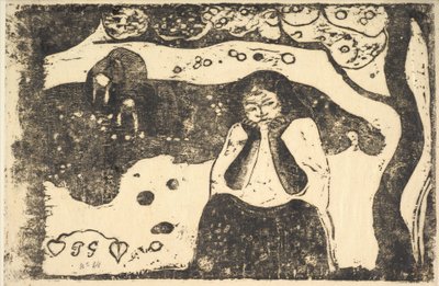 Misère humaine, 1898-99 - Paul Gauguin