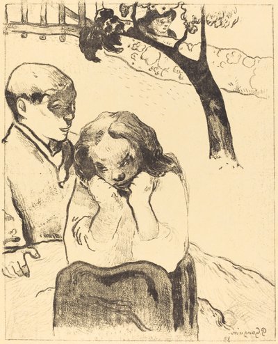 Douleur humaine Misères humaines, 1889 - Paul Gauguin