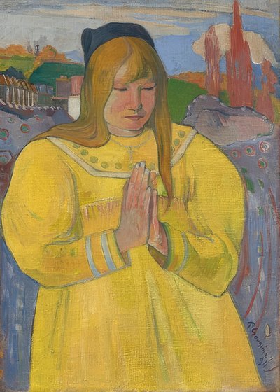 Jeune fille chrétienne - Paul Gauguin