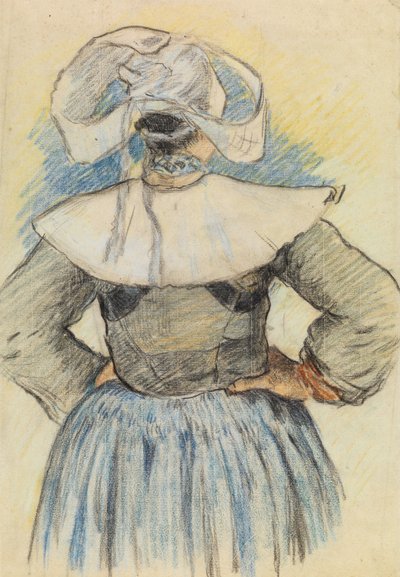 La Bretonne, Pont-Aven c.1886 - Paul Gauguin