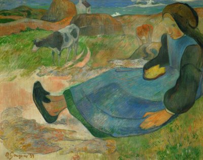La Gardeuse de vaches - Paul Gauguin