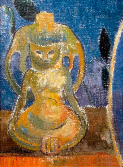 La belle Angèle, Madame Satre (détail de la sculpture) - Paul Gauguin