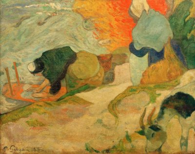 Laveuses à Arles - Paul Gauguin