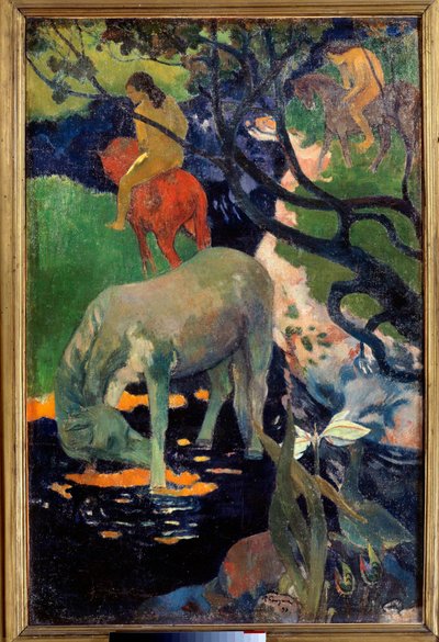 Le cheval blanc - Paul Gauguin