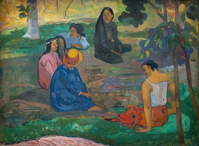Les Parau Parau - Paul Gauguin