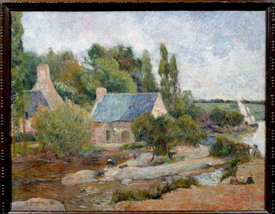 Les lavandières à Pont-Aven. 1886 - Paul Gauguin