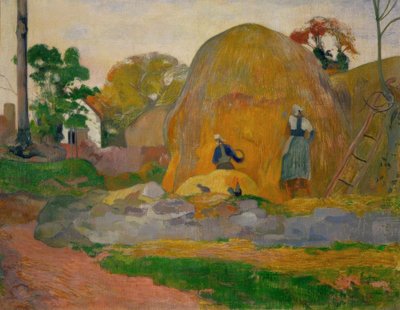 Les meules jaunes - Paul Gauguin