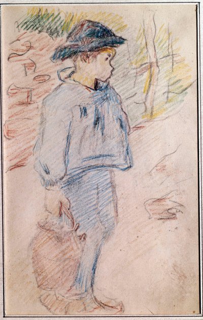 Petit garçon breton avec un seau - Paul Gauguin