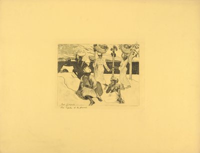 Sauterelles et fourmis - Souvenir de la Martinique - Paul Gauguin
