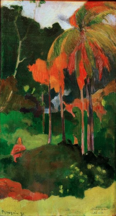 Mahana maa I - Paul Gauguin