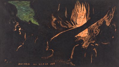 Mahna no Varua Ino Le Diable Parle - Paul Gauguin