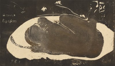 Manao Tupapau Elle est hantée par un esprit, 1893-1894 - Paul Gauguin