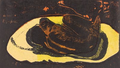Manao Tupapau Elle est hantée par un esprit, 1894-1895 - Paul Gauguin