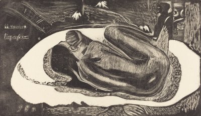 Manoa Tupapau Elle est hantée par un esprit - Paul Gauguin
