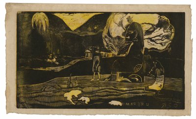 Maruru (Offrandes de gratitude), de la suite Noa Noa - Paul Gauguin
