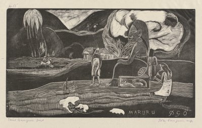 Maruru (Merci) - Paul Gauguin