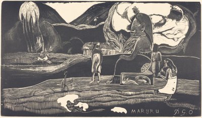Maruru (Merci) - Paul Gauguin