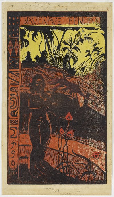 Nave Nave Fenua de la série Noa Noa - Paul Gauguin