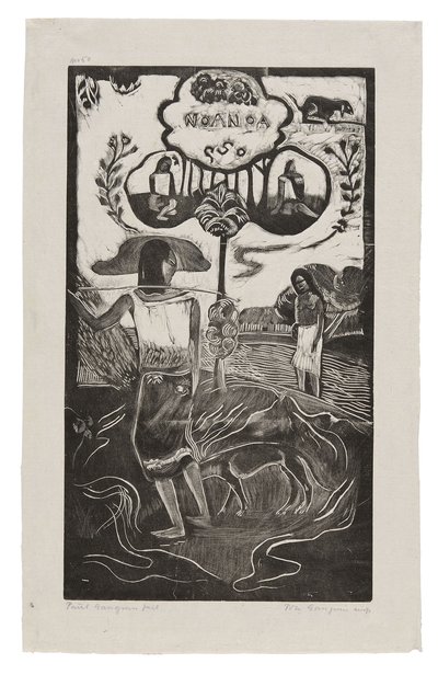 Noa Noa (Fragrant), de la suite Noa Noa - Paul Gauguin