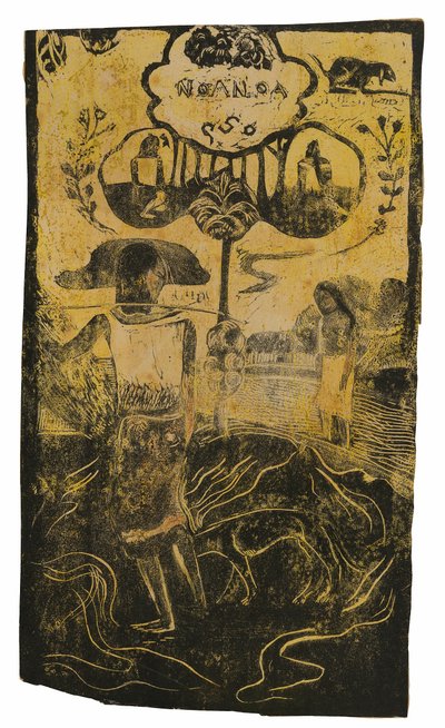Noa Noa (Fragrant), de la suite Noa Noa - Paul Gauguin