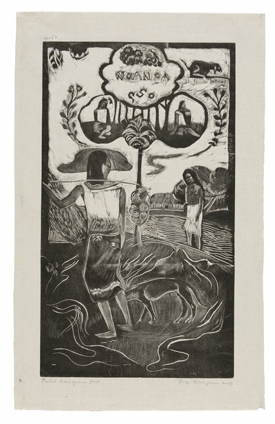 Noa Noa (Fragrant), de la suite Noa Noa - Paul Gauguin