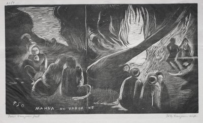 Noa Noa ; Le Diable Parle (Mahna No Varua Ino) - Paul Gauguin