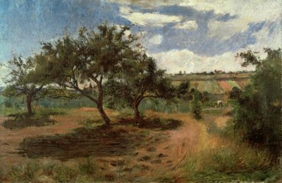 Pommiers en fleurs (III) - Paul Gauguin