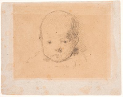 Porträt des Sohnes des Künstlers Clovis, geboren am 10. Mai 1879 - Paul Gauguin